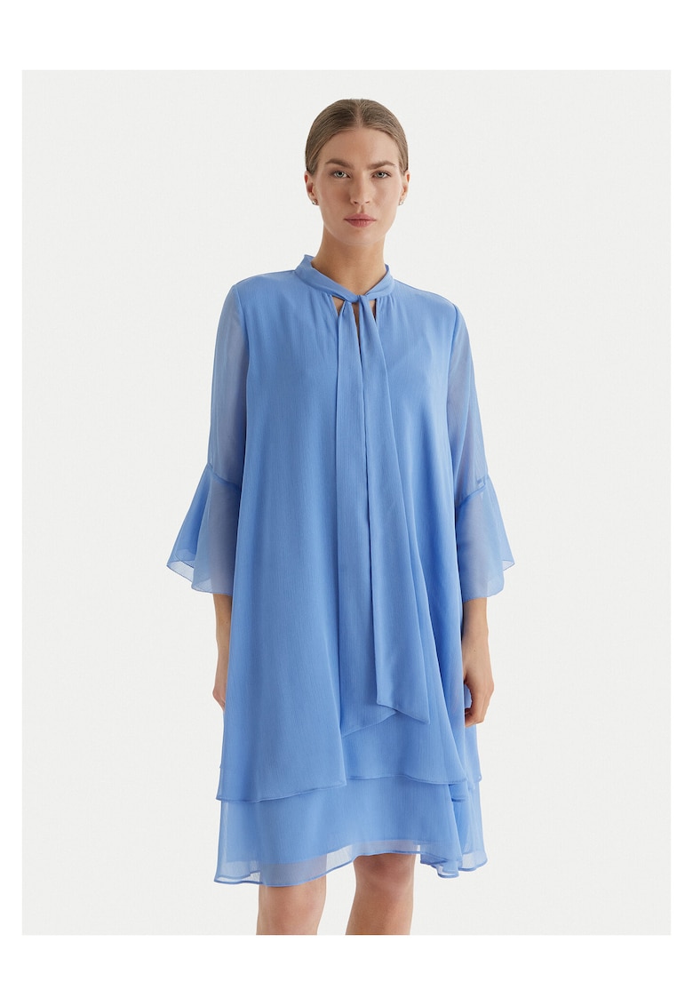 Rochie de cocktail albastru deschis - Albastru deschis