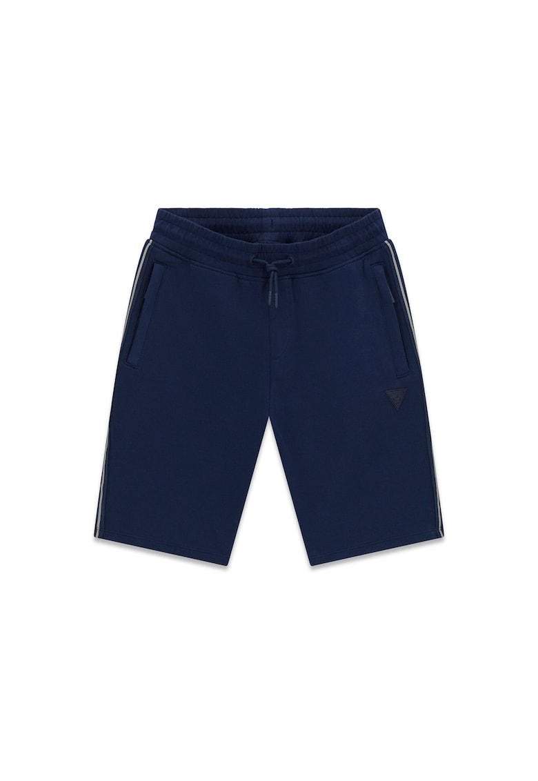 Pantaloni scurti copii - din bumbac - bleumarin - elastic