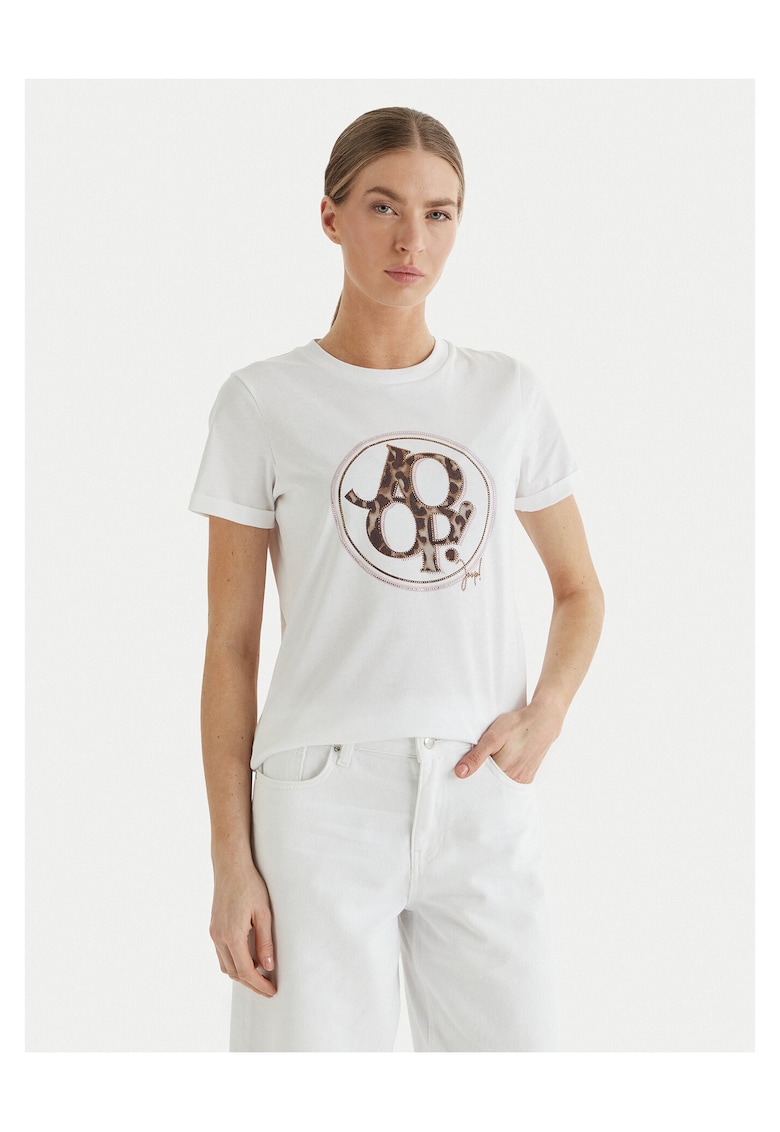 Tricou pentru femei - alb din bumbac - Alb