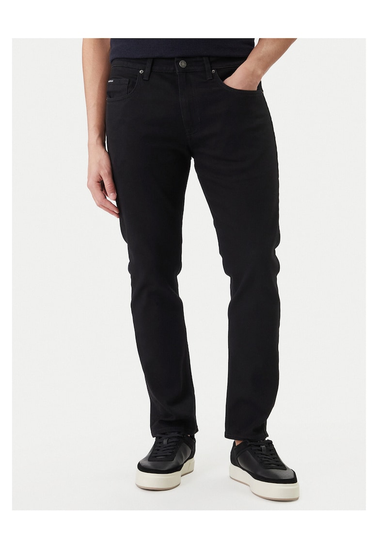 Blugi barbati - bumbac - slim fit - negru