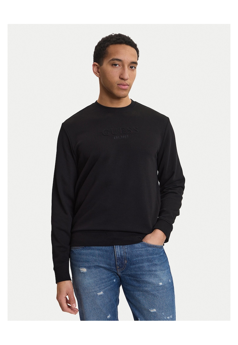 Hanorac barbati - negru - 64% bumbac - 36% poliester