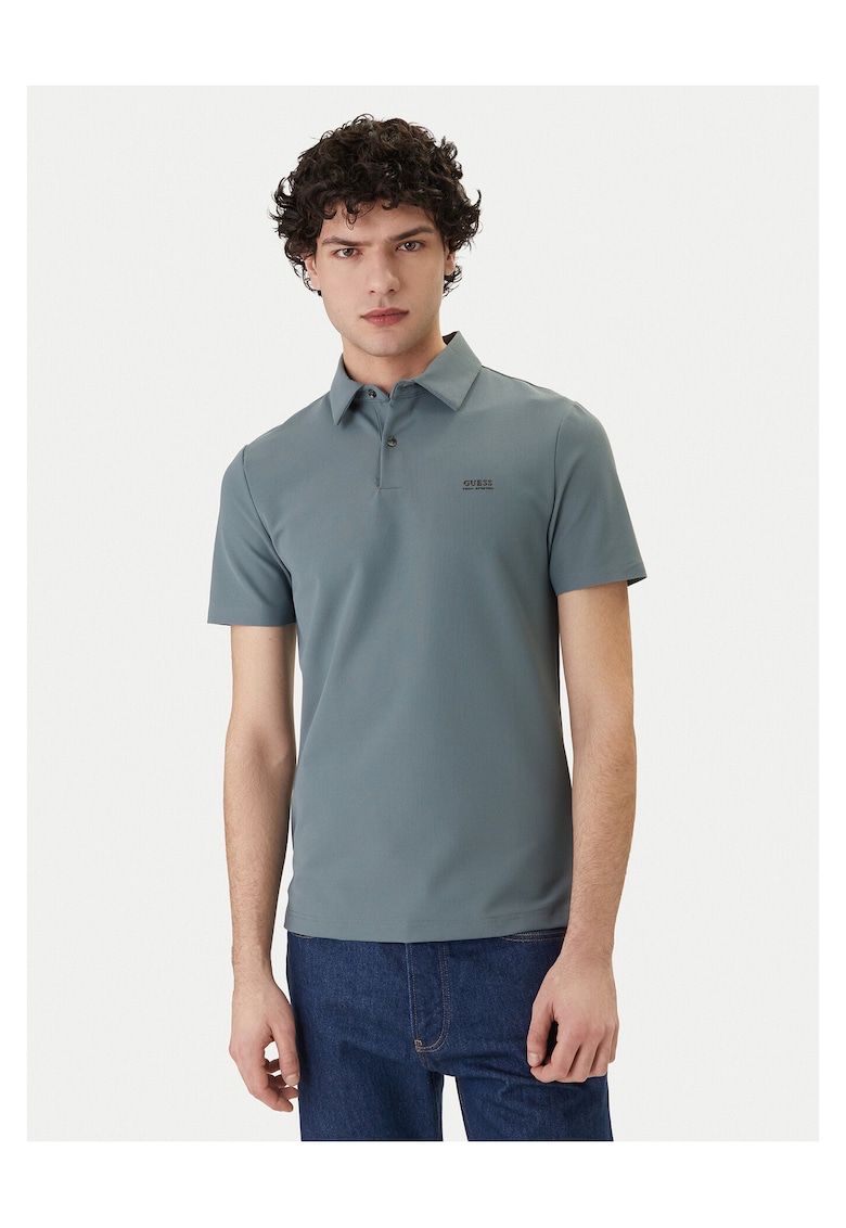 Tricou barbati - poliamida - albastru -