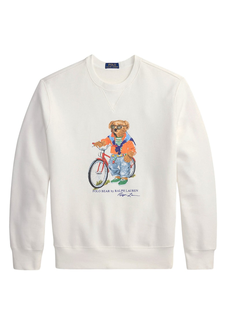Bluza barbati - bumbac - 549854 - Alb