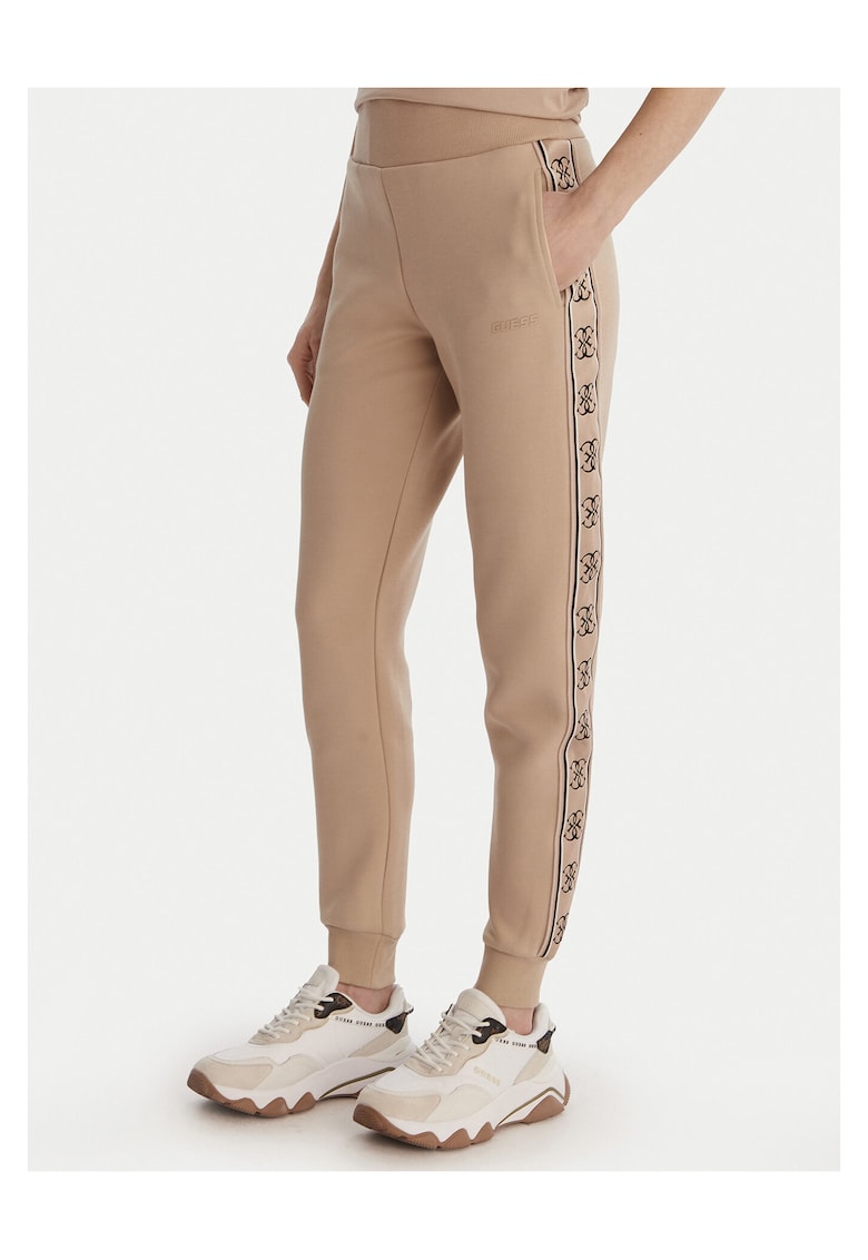 Pantaloni de trening dama - bumbac - bej