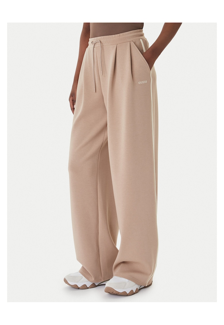 Pantaloni dama - poliester - bej
