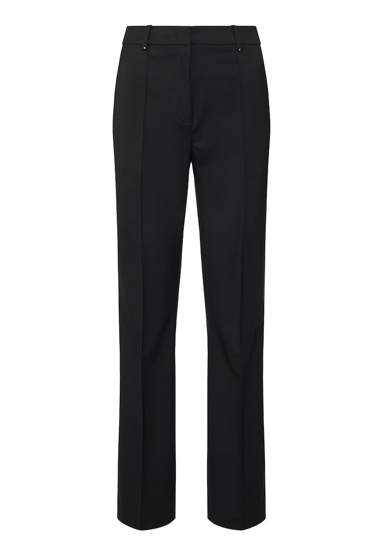 Pantaloni dama - lana - negru