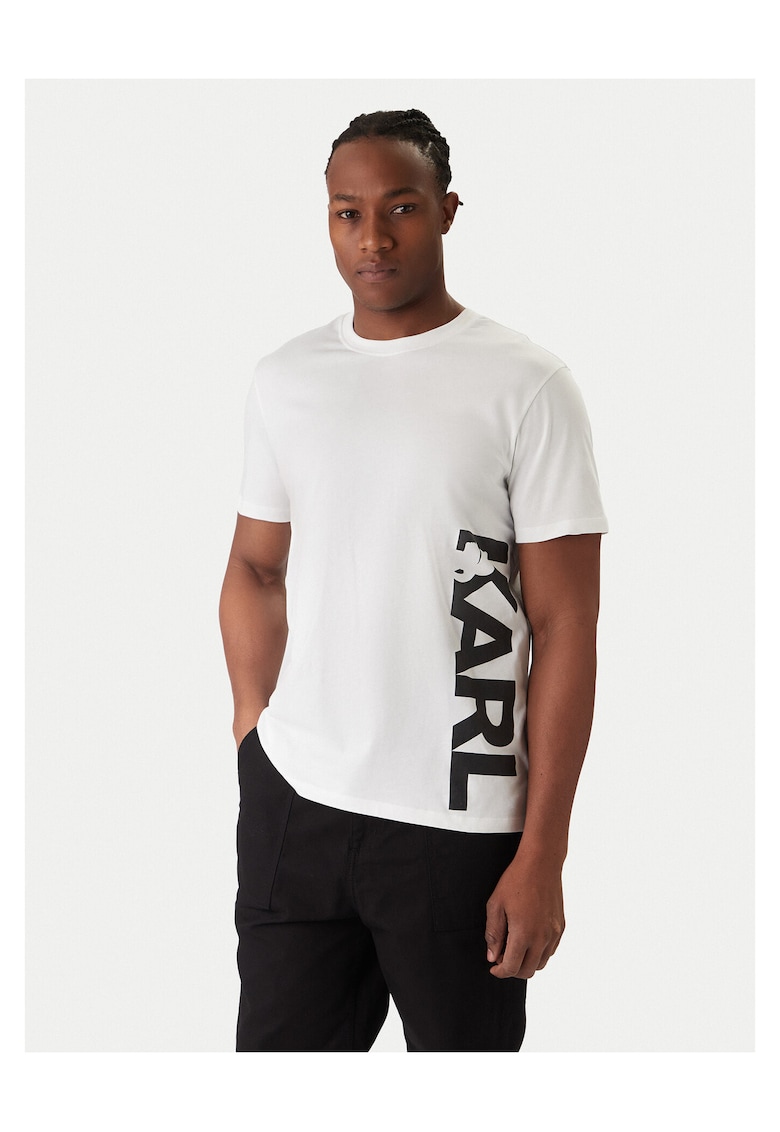 Tricou Alb din Bumbac organic - Barbati - Alb