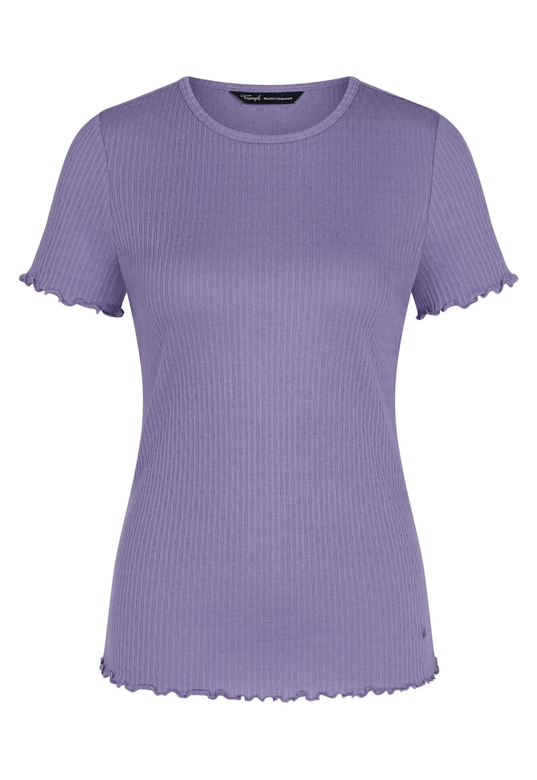Tricou de pijamale dama - bumbac si poliester - violet