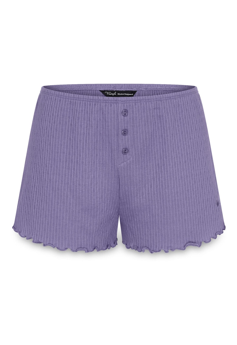 Pantaloni scurti de pijama - violet - 60% bumbac - 40% poliester