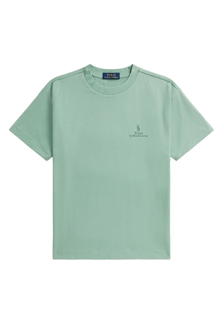 Tricou barbati - supradimensionat - verde - bumbac - Verde