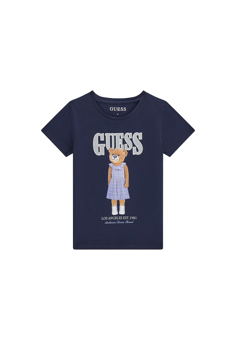 Tricou copii - bleumarin - material mixt - Bleumarin