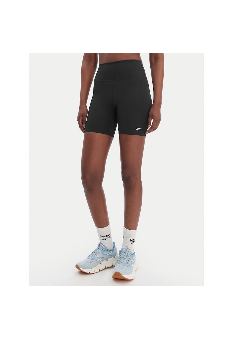 Pantaloni scurti sport dama - nylon - negru - 80% nylon - 20% elastan