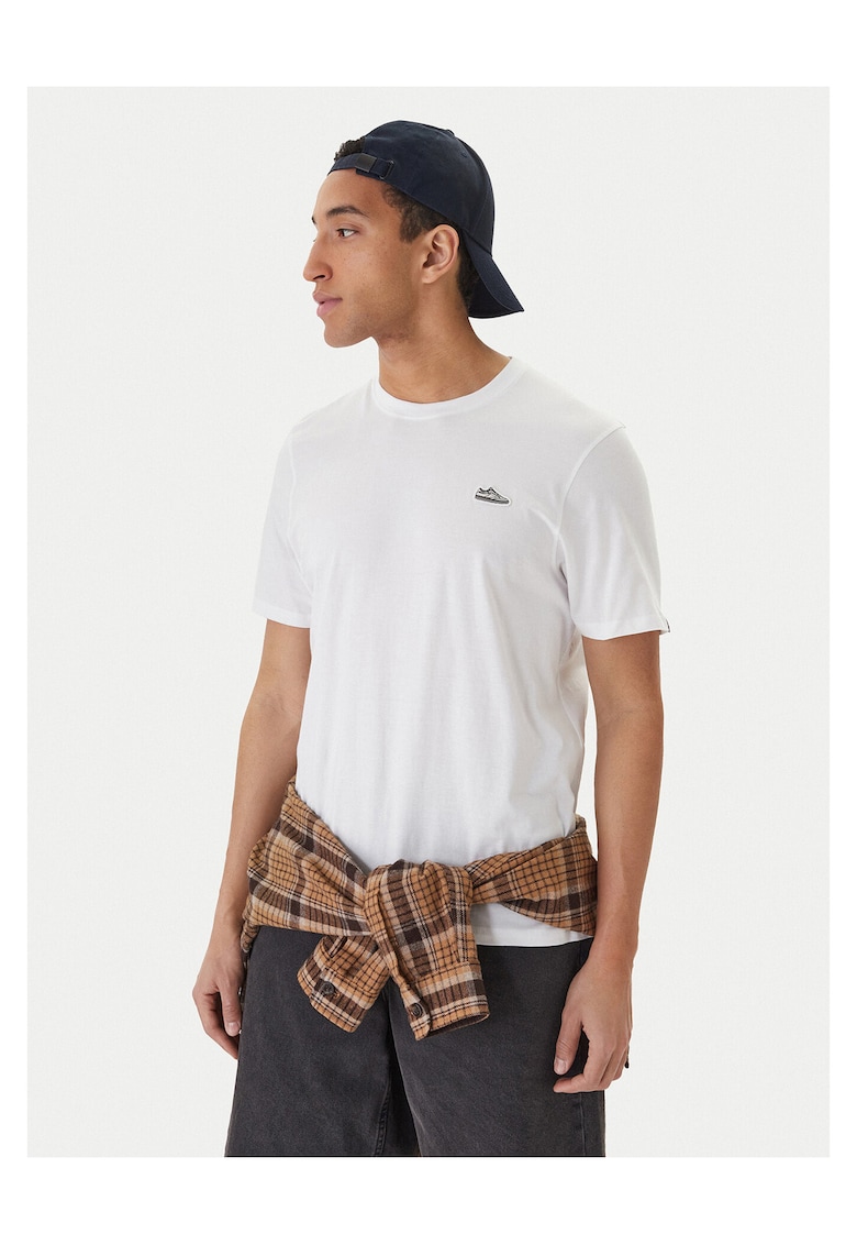 Tricou barbati - Casual - bumbac - alb