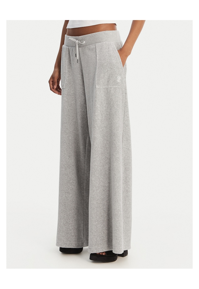 Pantaloni de trening dama - Gri - bumbac/poliester