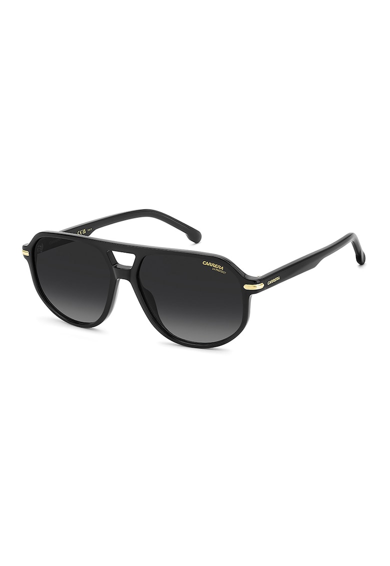 Ochelari de soare aviator cu lentile in degrade - Auriu/Negru
