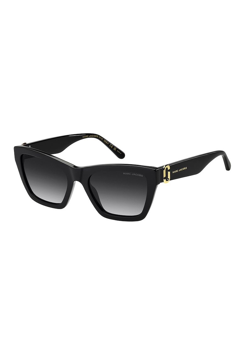 Ochelari de soare cat-eye - Auriu/Negru