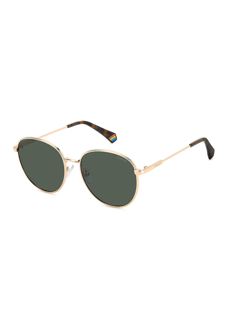 Ochelari de soare aviator unisex polarizati - Auriu/Maro