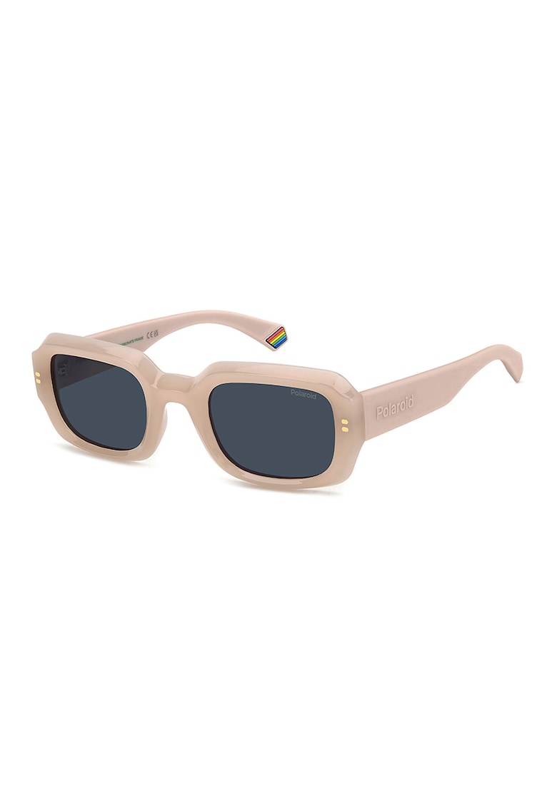 Ochelari de soare unisex cu lentile polarizate - Roz somon
