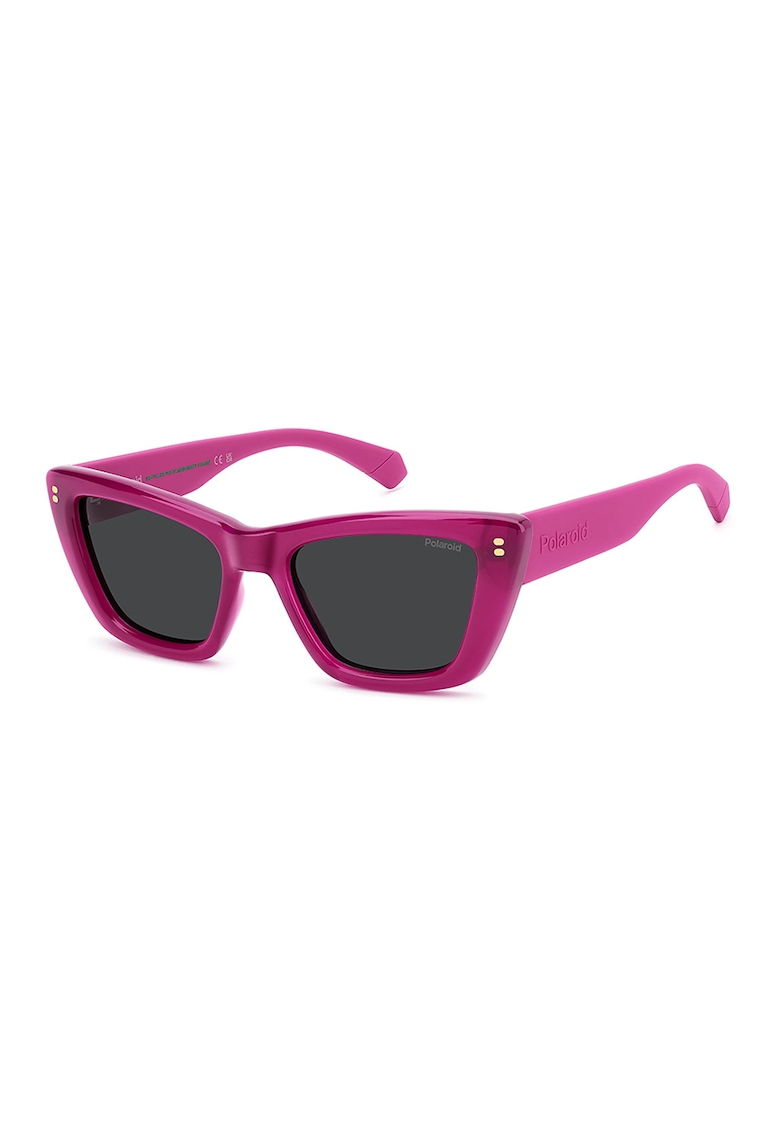 Ochelari de soare cat-eye cu lentile polarizate - Roz fandango
