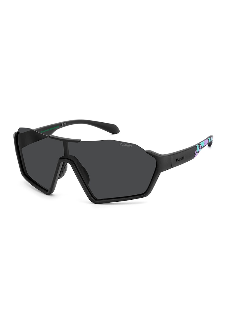 Ochelari de soare shield polarizati - Negru/Violet