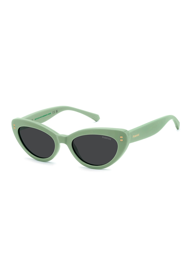 Ochelari de soare cat-eye polarizati - Verde deschis