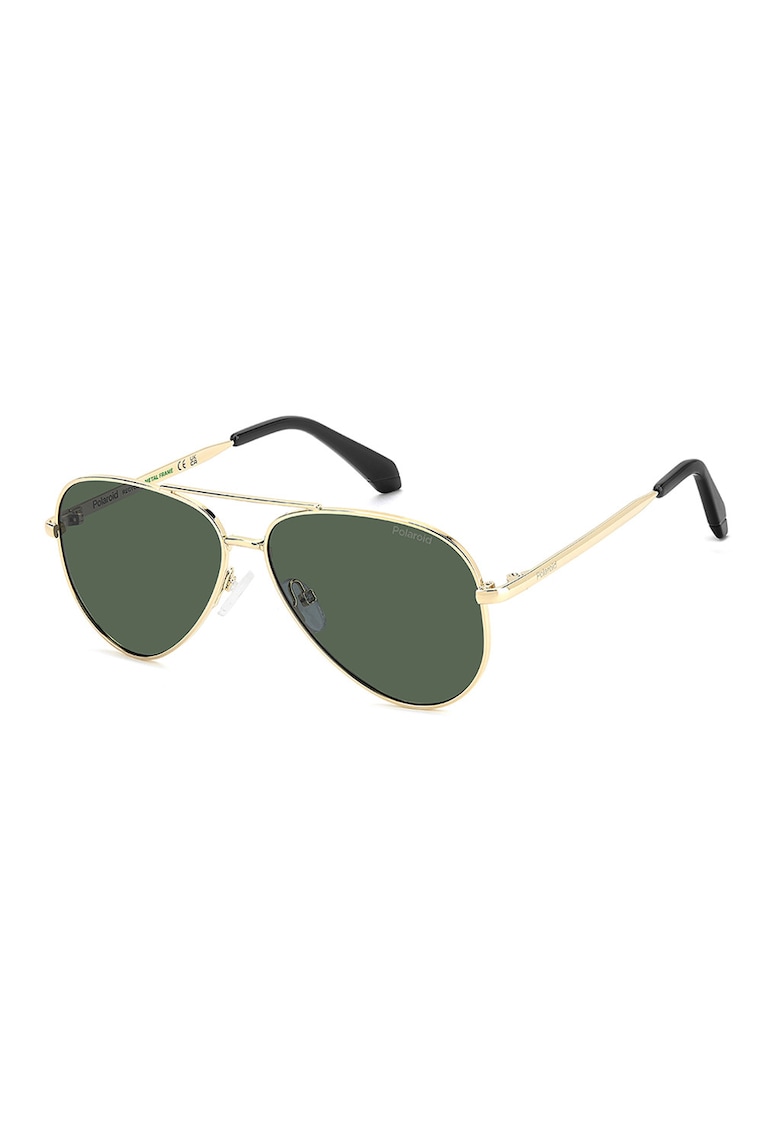 Ochelari de soare aviator polarizati - Auriu/Negru