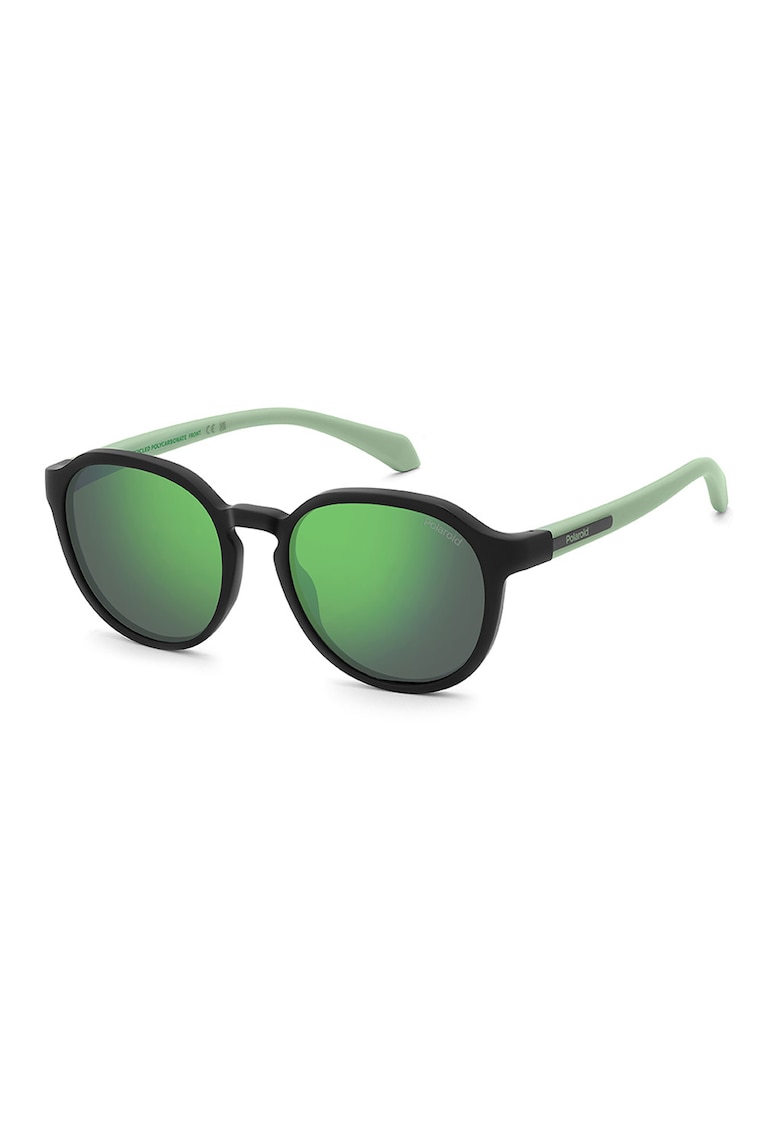 Ochelari de soare ovali polarizati - Verde/Negru