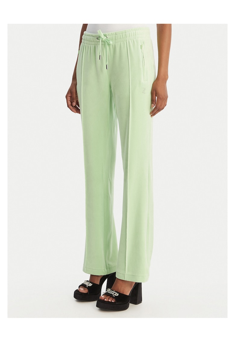 Pantaloni dama - poliester - verde