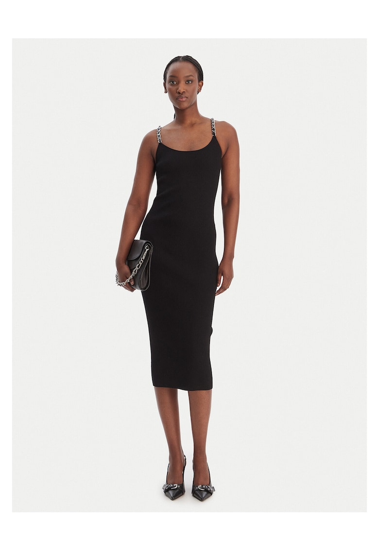 Rochie cocktail Femei - neagra - 71% viscoza - 16% poliester