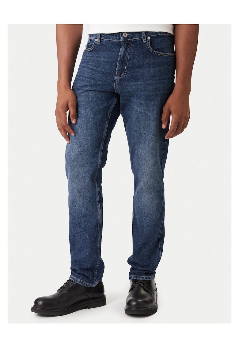 Blugi Barbati - Relaxed fit - Albastru - Bumbac