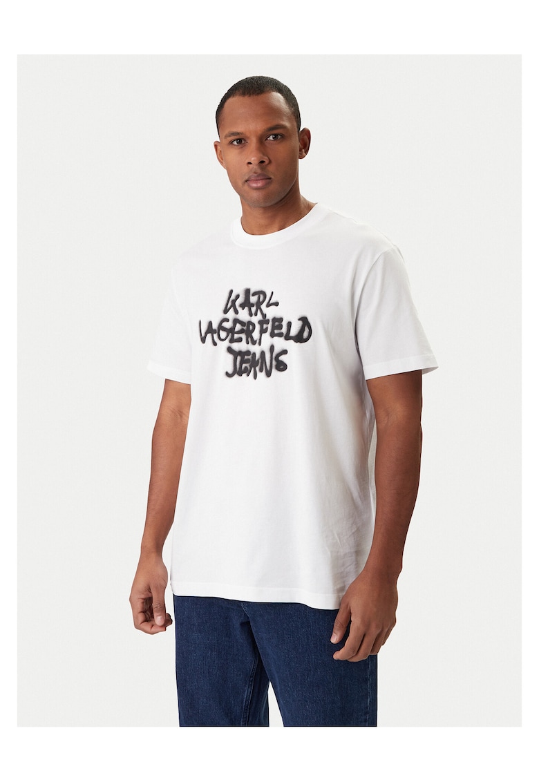 Tricou Barbati Alb - Alb