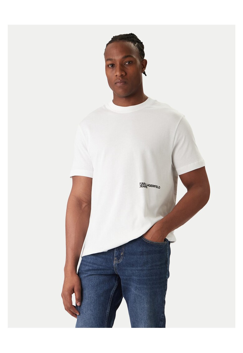 Tricou Barbati - din Bumbac organic - Alb