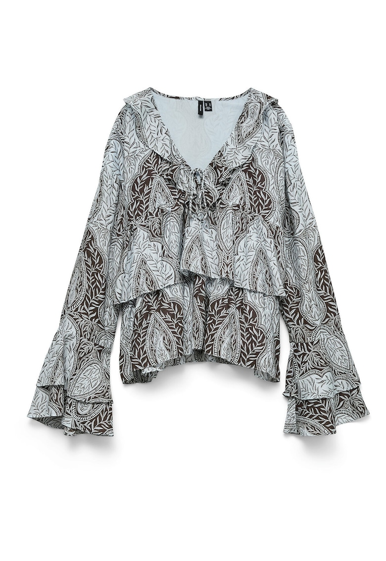 Bluza dama - din viscoza - albastru