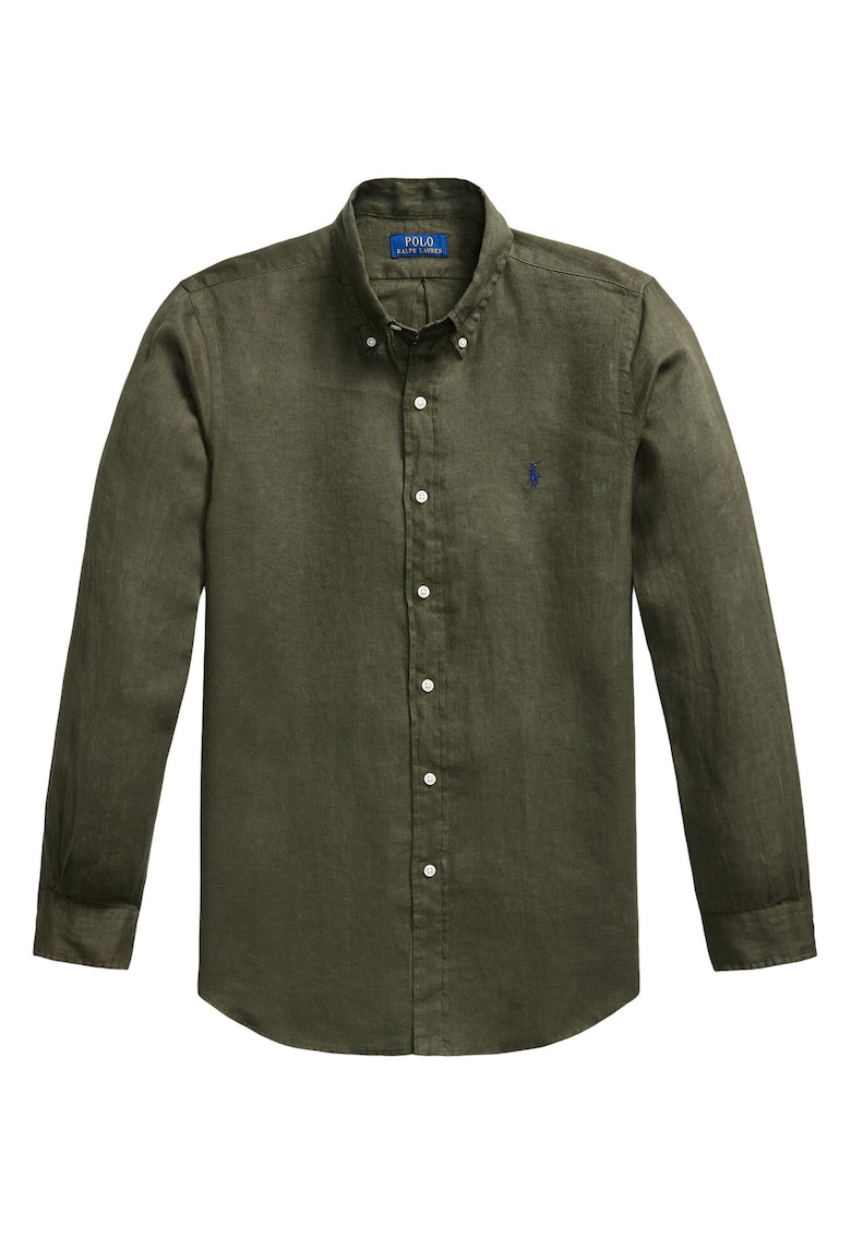 Camasa barbati - verde - 100% in - Verde