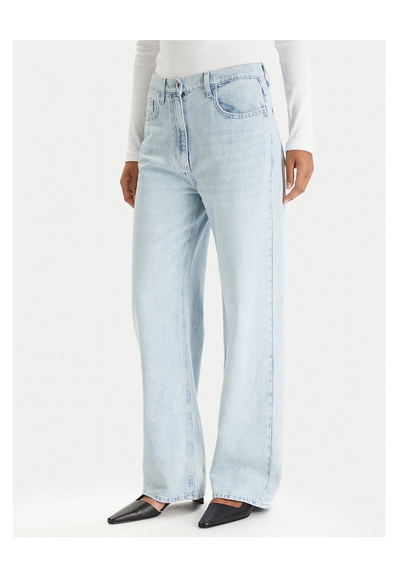 Blugi dama - 51% bumbac - 49% lyocell - Albastru