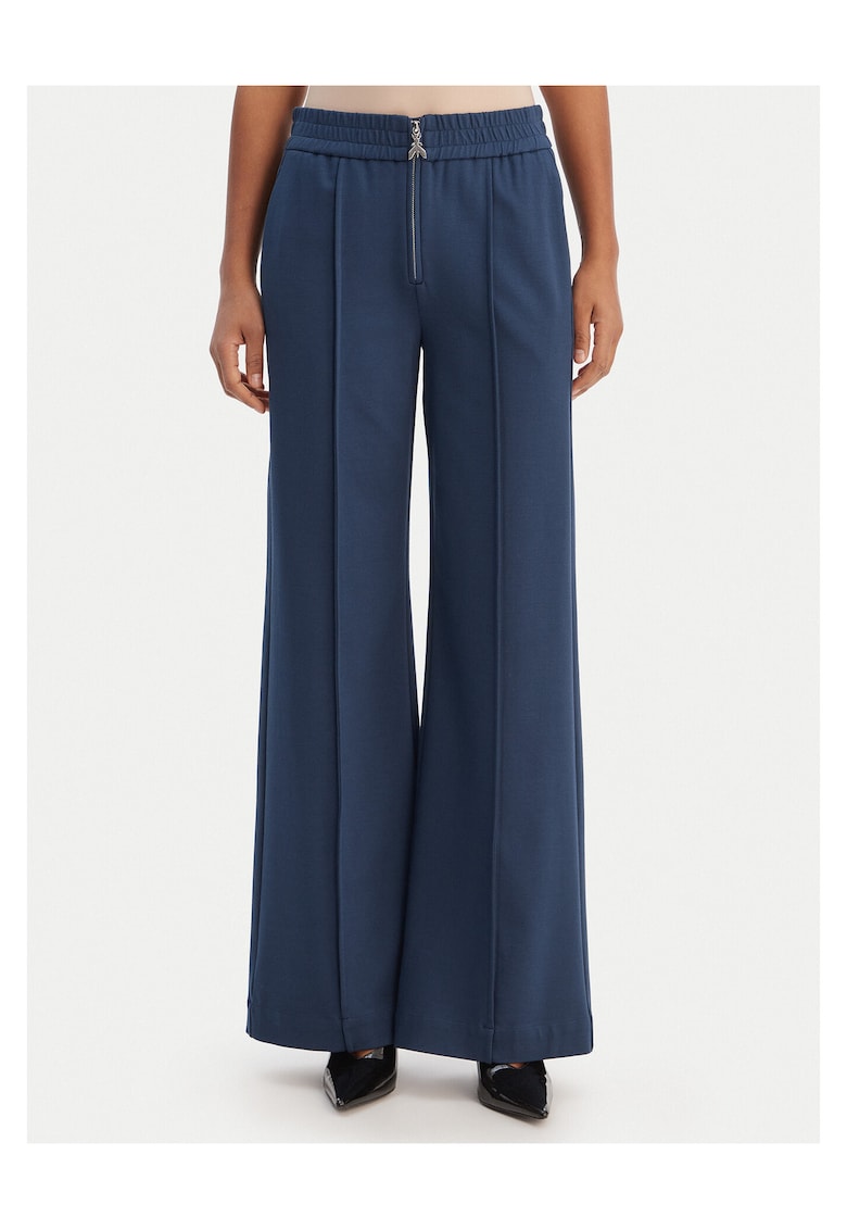 Pantaloni dama - viscoza - 645987 - Albastru