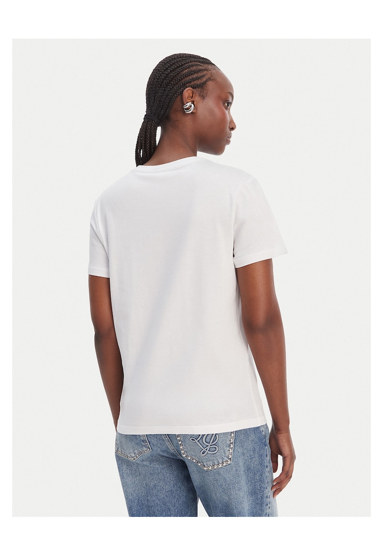 Tricou Femei - Alb - Bumbac 100% -