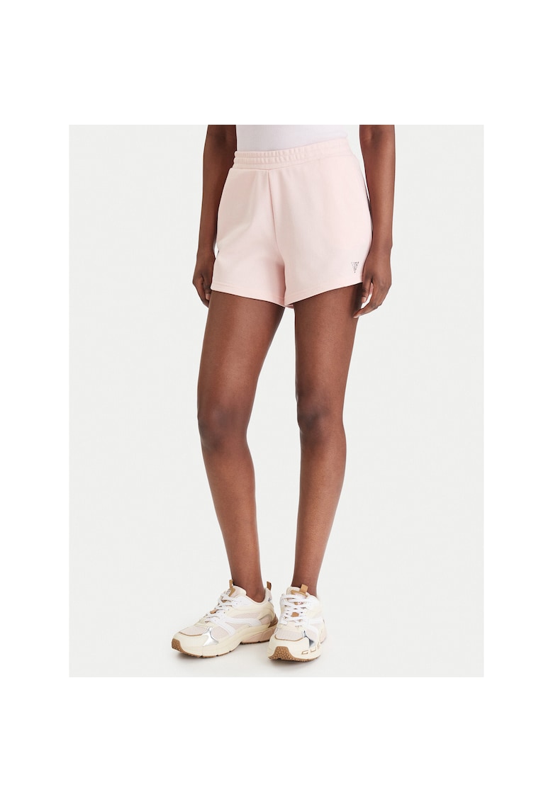 Pantaloni sport dama - roz - poliester/bumbac
