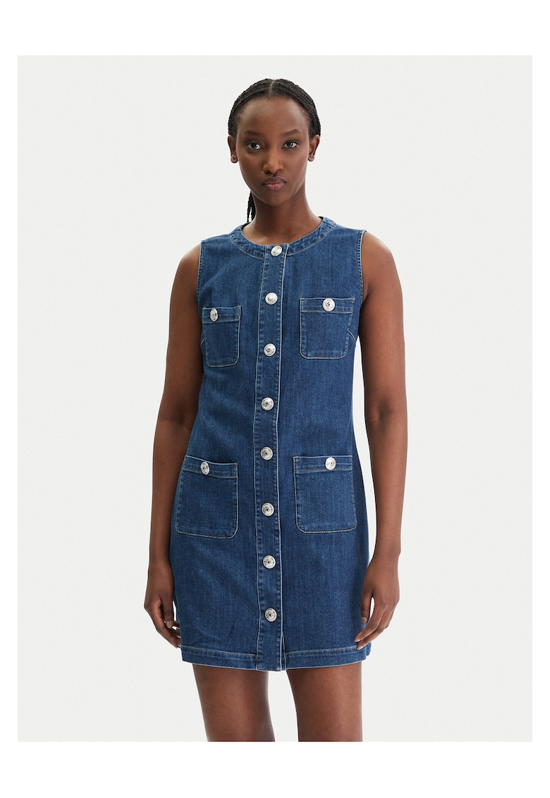 Rochie de zi albastru - Albastru