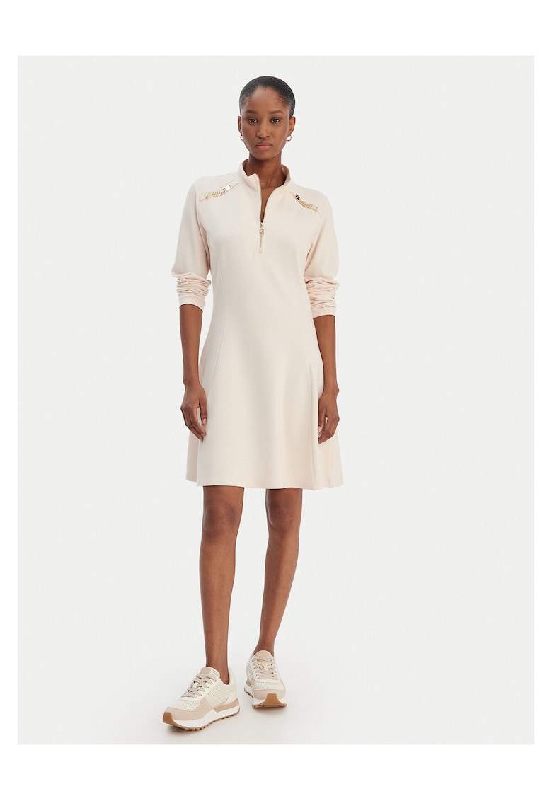 Rochie casual - viscoza - roz