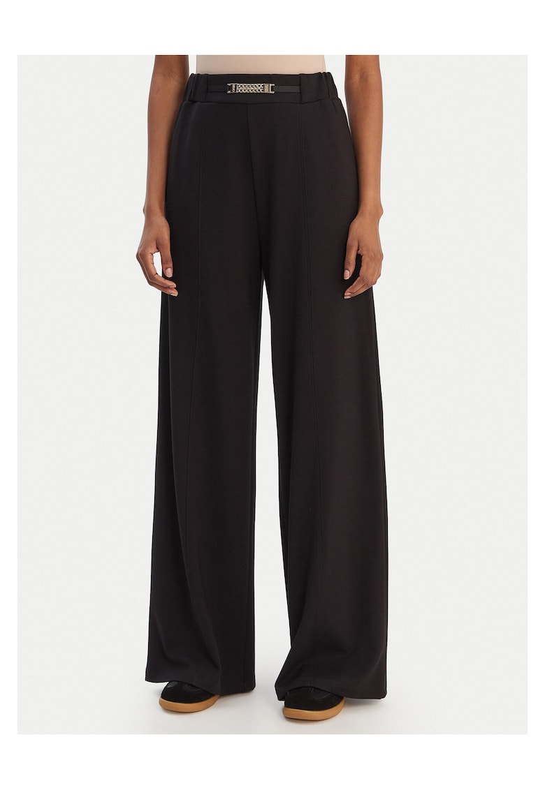 Pantaloni dama - trening - viscoza - negru