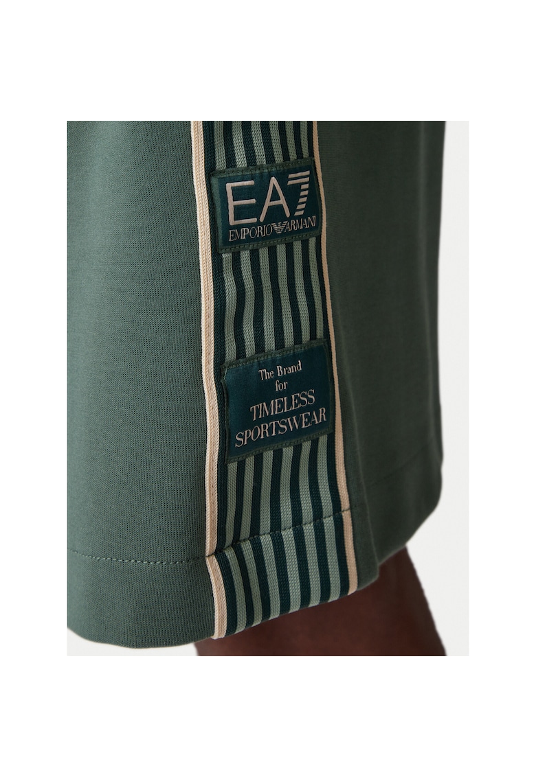 Pantaloni sport barbati - verde - bumbac si poliester