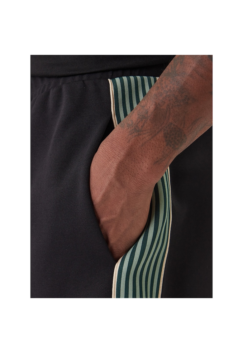 Pantaloni sport barbati - negru - 63% bumbac - 37% poliester