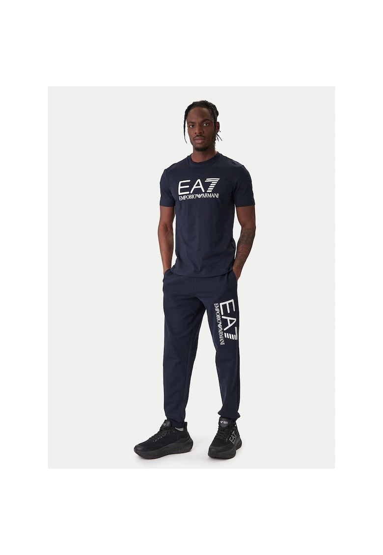 Pantaloni de trening barbati - Bumbac - Bleumarin