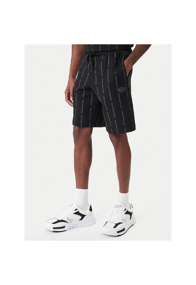 Pantaloni sport barbati - lifestyle - bumbac - negru
