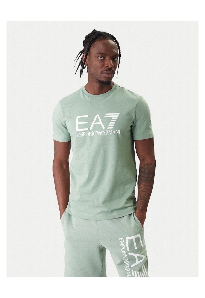 Tricou barbati - bumbac 100% - verde -