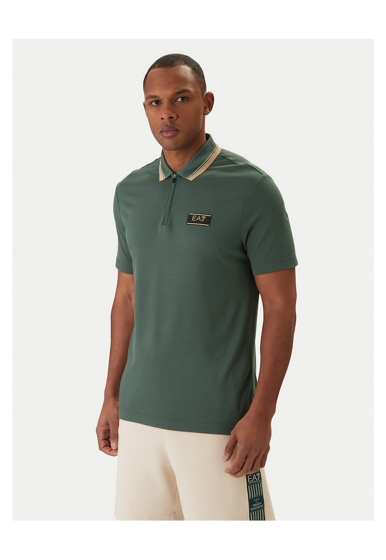 Tricou barbati - viscoza - verde - Verde