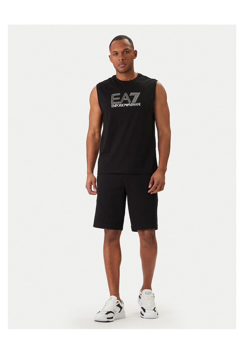 Maiou Barbati - emporio armani - Bumbac - Negru - Negru