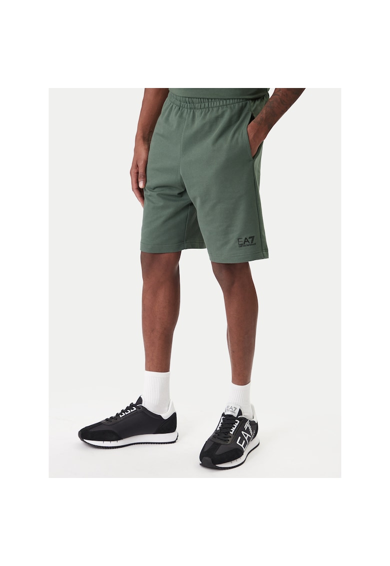 Pantaloni sport barbati - bumbac - verde