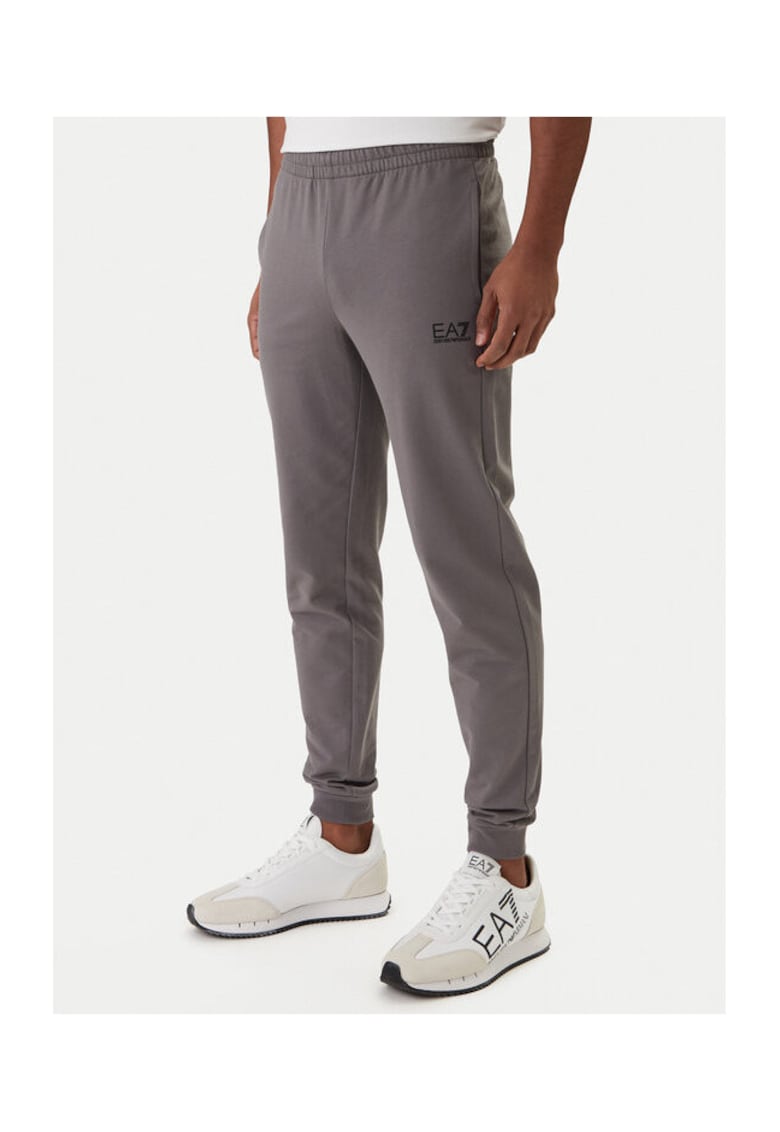 Pantaloni trening barbati - bumbac - gri